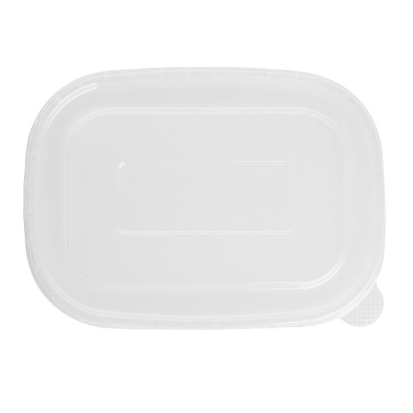 Fiesta Recyclable PET Lids for Rectangular Containers (Pack of 300) - Image 3