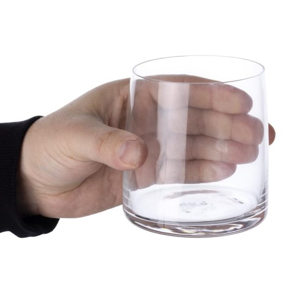 Olympia Arno Double Rocks Crystal Tumblers 395ml/13.4oz (Pack of 6) - Image 5