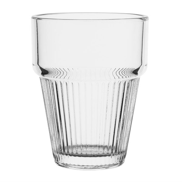Olympia Ridged Stacking Tumblers 150ml (Pack of 6)