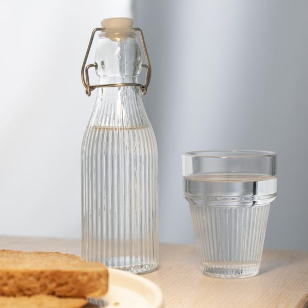 Olympia Ridged Stacking Tumblers 150ml (Pack of 6) - Image 5