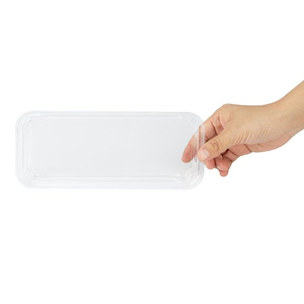 Fiesta Recyclable PET Lids for No. 2 Sushi Trays (Pack of 300) - Image 3