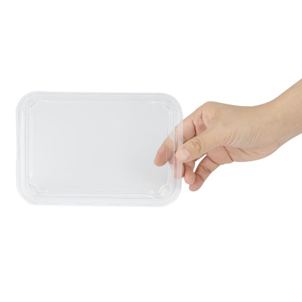 Fiesta Recyclable PET Lids for No. 3 Sushi Trays (Pack of 300) - Image 3