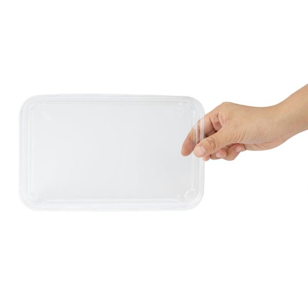 Fiesta Recyclable PET Lids for No. 7 Sushi Trays (Pack of 300) - Image 3