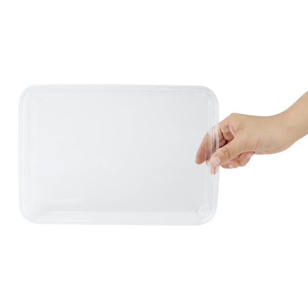 Fiesta Recyclable PET Lids for No. 7 Sushi Trays (Pack of 300) - Image 3