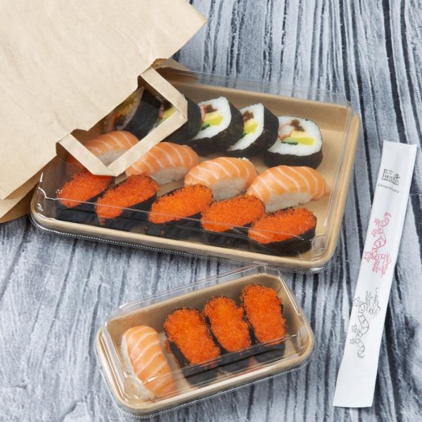 Fiesta Recyclable PET Lids for No. 7 Sushi Trays (Pack of 300) - Image 5