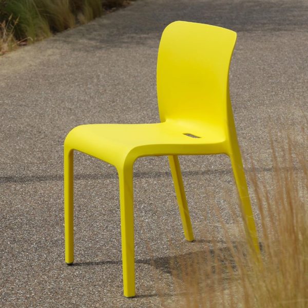 Origin POP Chair Sulfur Yellow 480x500x790mm (2 Pack) - Image 8
