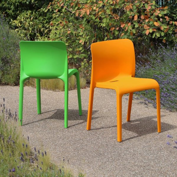 Origin POP Chair Deep Orange 480x500x790mm (2 Pack) - Image 12