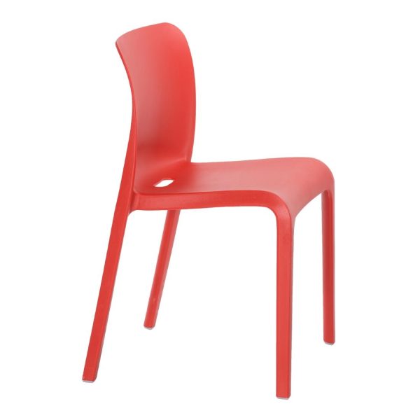 Origin POP Chair Pure Red 480x500x790mm (Pack of 2) - Image 8