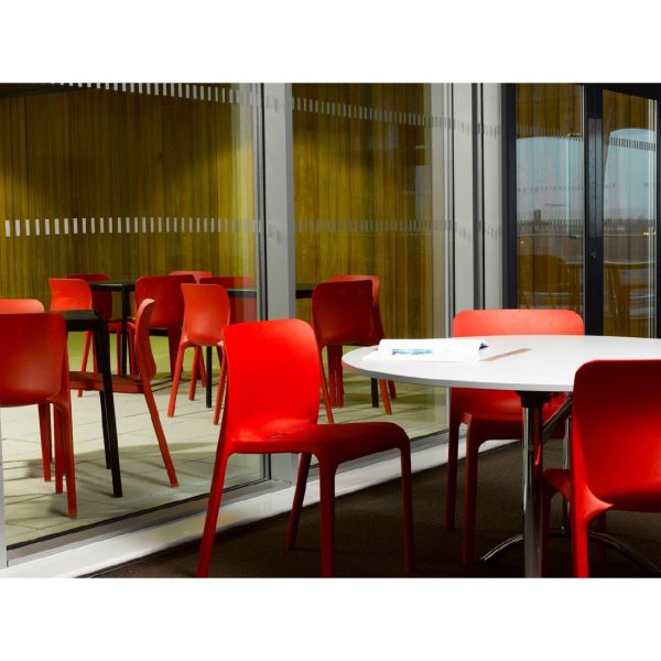 Origin POP Chair Pure Red 480x500x790mm (Pack of 2) - Image 9
