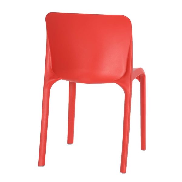 Origin POP Chair Pure Red 480x500x790mm (Pack of 2) - Image 5