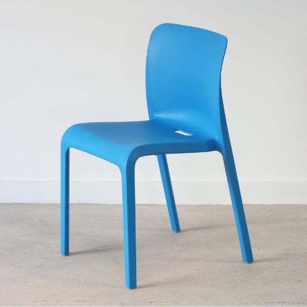 Origin POP Chair Sky Blue 480x500x790mm (Pack of 2) - Image 8