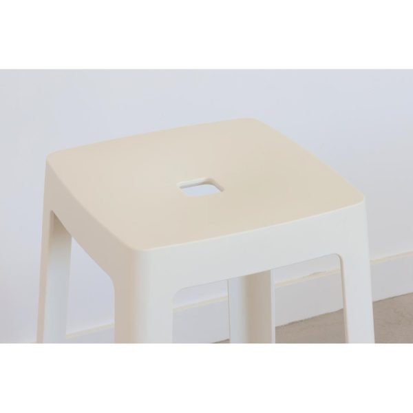 Origin Base Stool Traffic White 400x400x440mm (Pack of 2) - Image 3