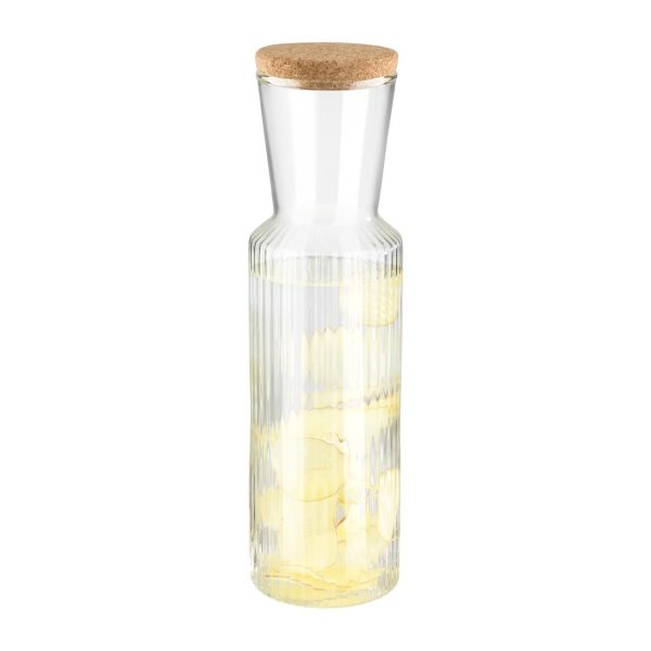 APS Lines Glass Carafe 0.9Ltr - Image 2