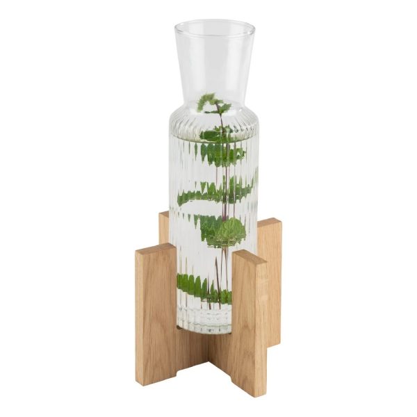 APS Pedestal For Glass Carafe Black 150x150x120mm - Image 4