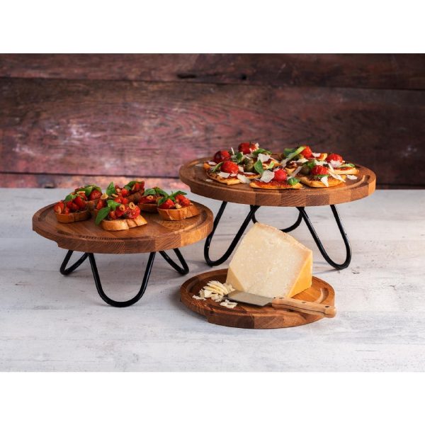 APS Buffet Stand Wave Black 240x130mm - Image 4