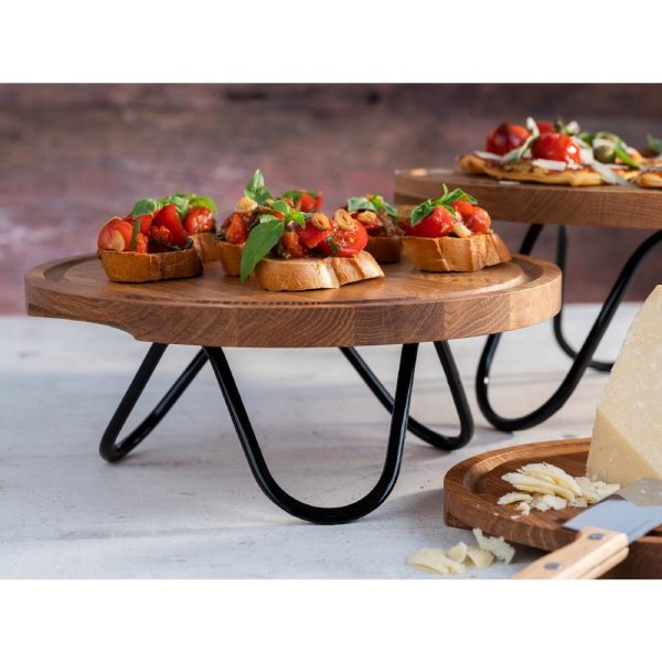 APS Buffet Stand Wave Black 240x130mm - Image 5