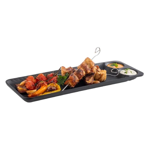APS Nero Tray Black 410x150x25mm - Image 2