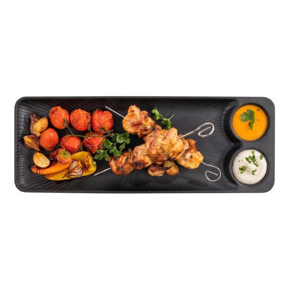 APS Nero Tray Black 410x150x25mm - Image 3