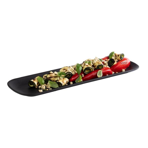 APS Nero Tray GN 2/4 Black 530x162x25mm - Image 2