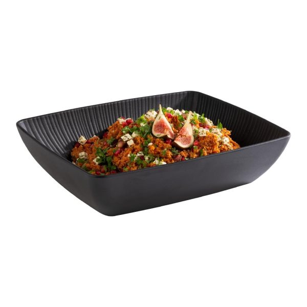 APS Nero Bowl GN 1/2 Black 325x265x75mm - Image 2