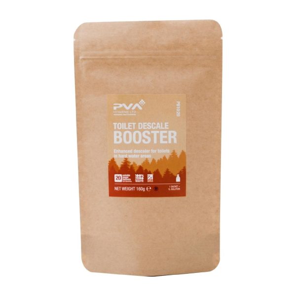 PVA Hygiene Water Soluble Paper Sachets Toilet Descale Booster (Pack of 20)