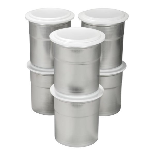 Pacojet Chrome Steel Pacotizing Beakers (Pack of 6)
