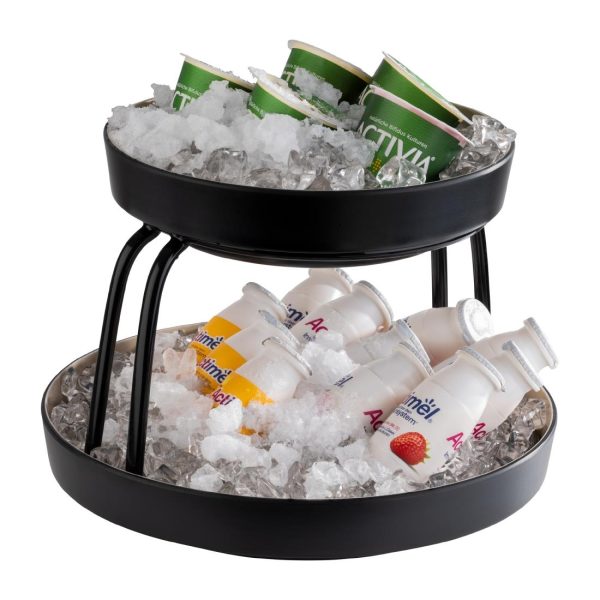 APS Frida Bowls with Drip Tray Insert 255mm (2 Pack) - Image 2