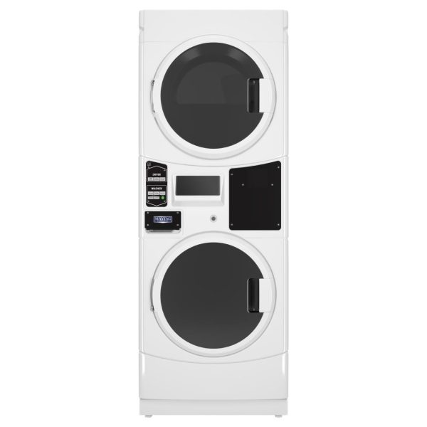 Maytag 10.5kg Commercial Stacked Washing Machine and Tumble Dryer Vented - Image 2
