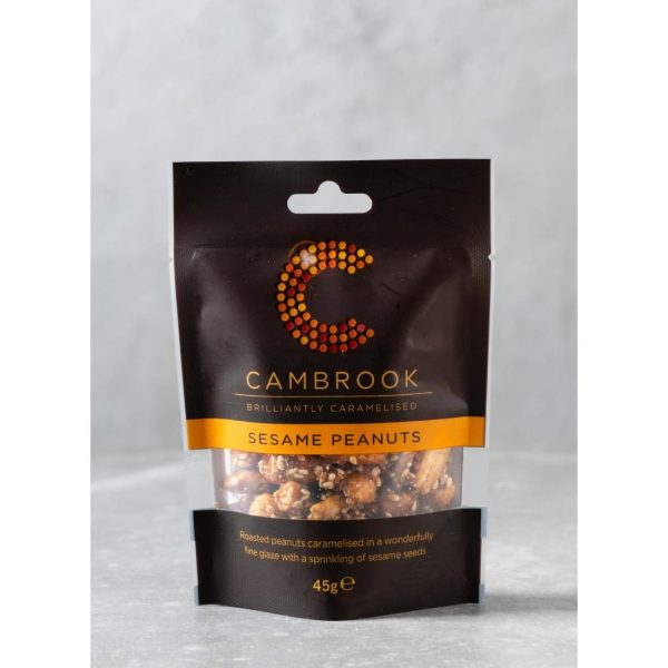 Cambrook Caramelised Sesame Peanuts Snack Pack 45g (Pack of 12) - Image 4