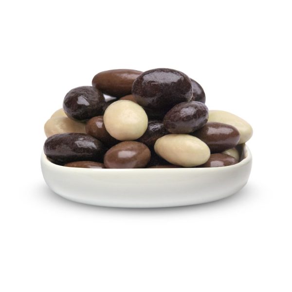 Cambrook Dark, Milk & White Chocolate Almonds Glass Jar 110g (Pack of 15) - Image 3