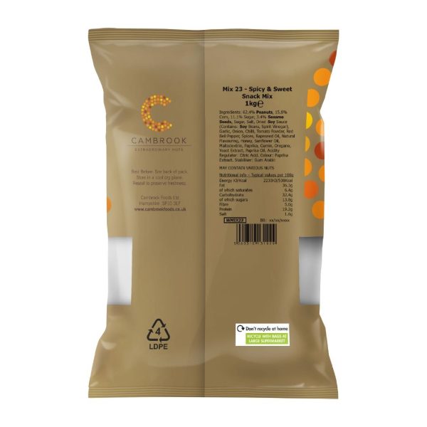 Cambrook Salted, Smoked, Caramelised & Spiced Mixed Nuts Bulk Pack 1kg - Image 5