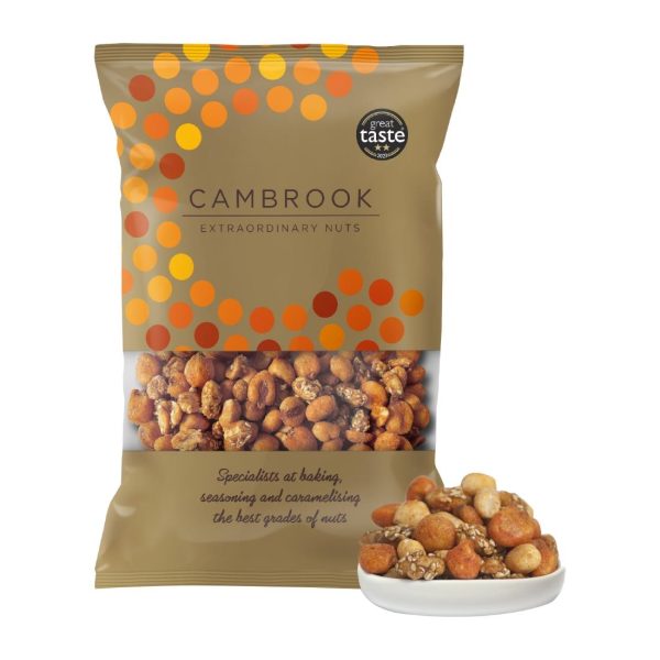 Cambrook Salted, Smoked, Caramelised & Spiced Mixed Nuts Bulk Pack 1kg - Image 2