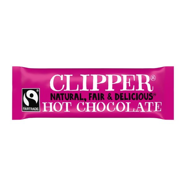 Clipper Fairtrade Seriously Velvety Hot Chocolate Sticks 28g (Pack of 100)