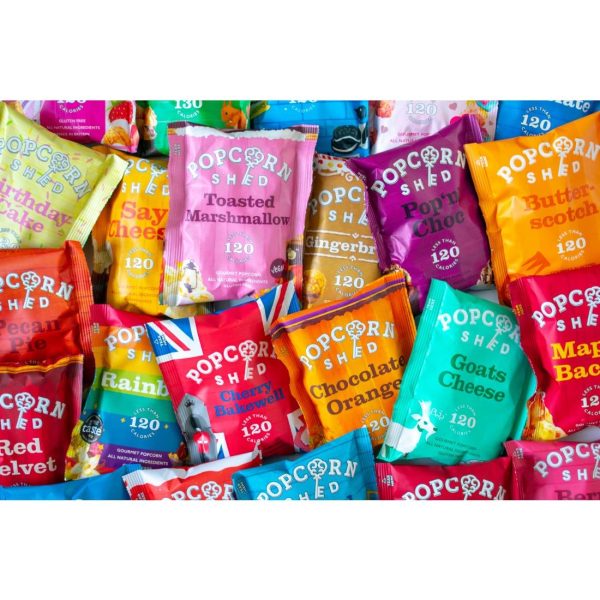 Popcorn Shed Birthday Cake Popcorn Snack Pack 24g (Pack of 16) - Image 3