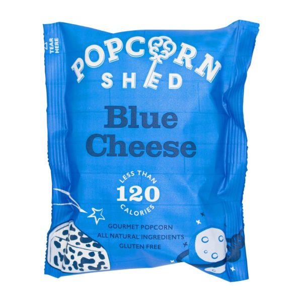 Popcorn Shed Blue Cheese Popcorn Snack Pack 16g (Pack of 16)