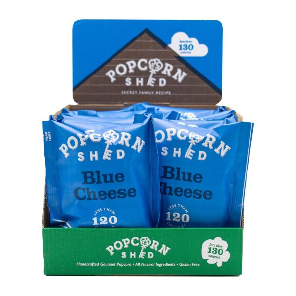 Popcorn Shed Blue Cheese Popcorn Snack Pack 16g (Pack of 16) - Image 2