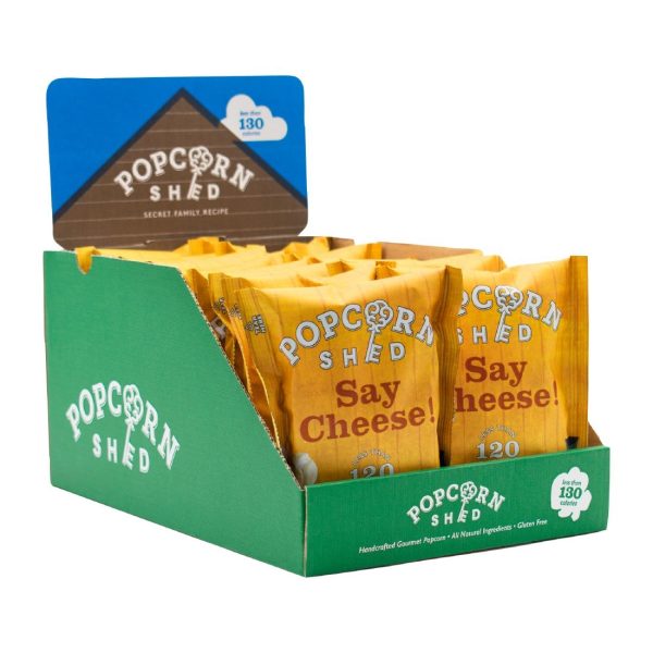 Popcorn Shed Say Cheese! Popcorn Snack Pack 16g (Pack of 16) - Image 3