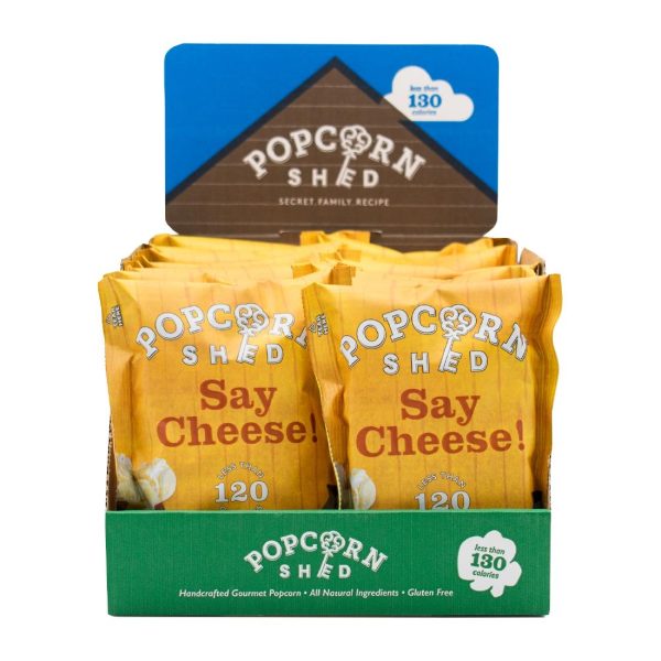 Popcorn Shed Say Cheese! Popcorn Snack Pack 16g (Pack of 16) - Image 2