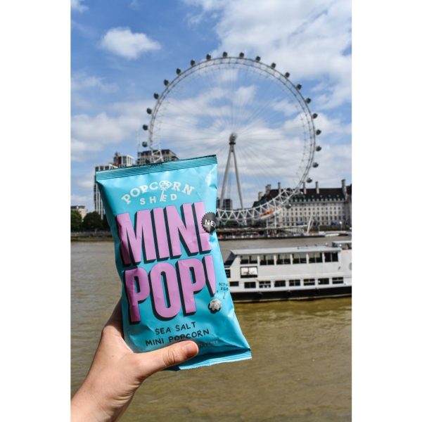 Popcorn Shed Sea Salted Mini Pop! Single Serve Bag 20g (Pack of 24) - Image 2
