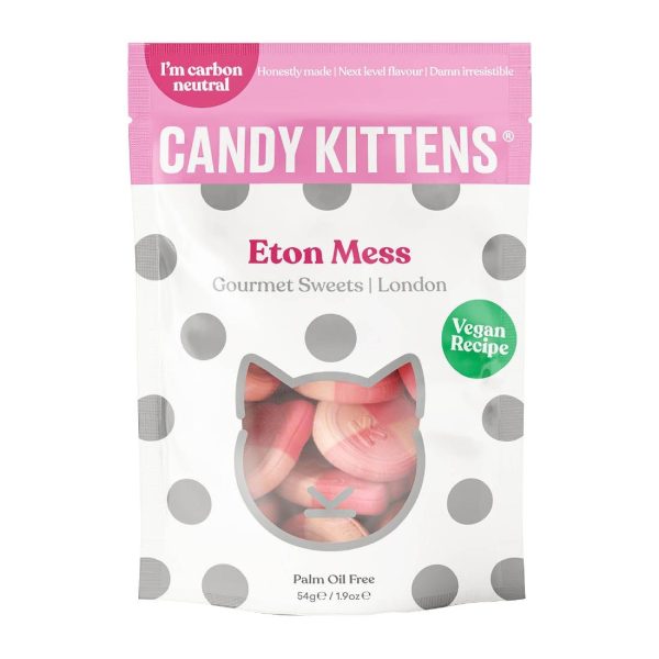 Candy Kittens Pop Bags - Eton Mess 54g (Pack of 12)