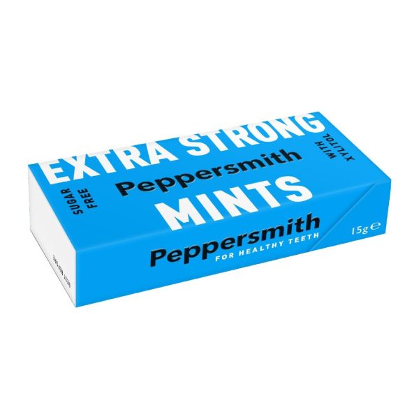 Peppersmith Mints - Extra Strong 15g (Pack of 12)