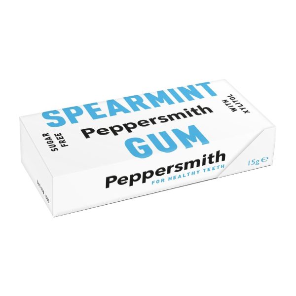 Peppersmith Gum - Spearmint 15g (Pack of 12)