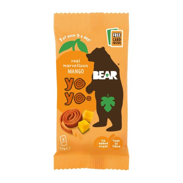 BEAR Yoyos - Mango 20g (Pack of 18)