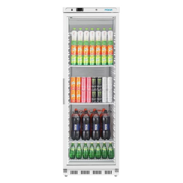 Polar C-Series Upright Display Fridge White 400Ltr - Image 11