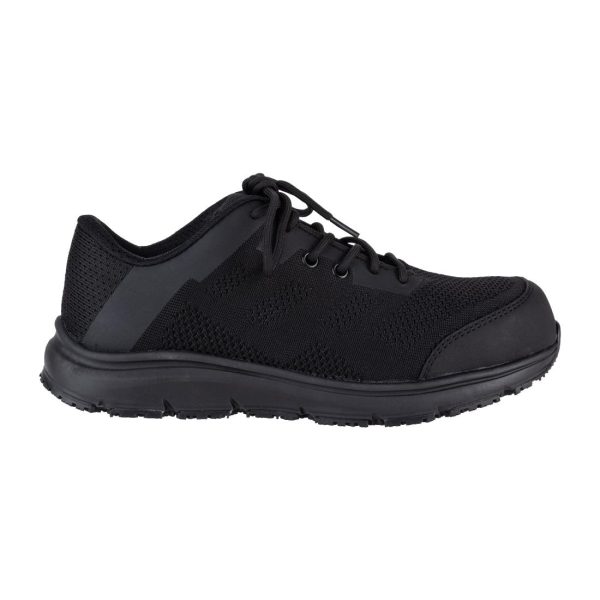 Slipbuster Super Comfort Sole Safety Mesh Trainer Black - Image 3
