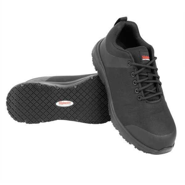Slipbuster Flyknit Mesh Safety Trainers Black - Image 6