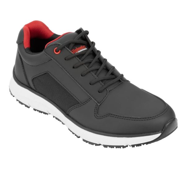 Slipbuster Super Comfort Sole Microfibre Trainer Black