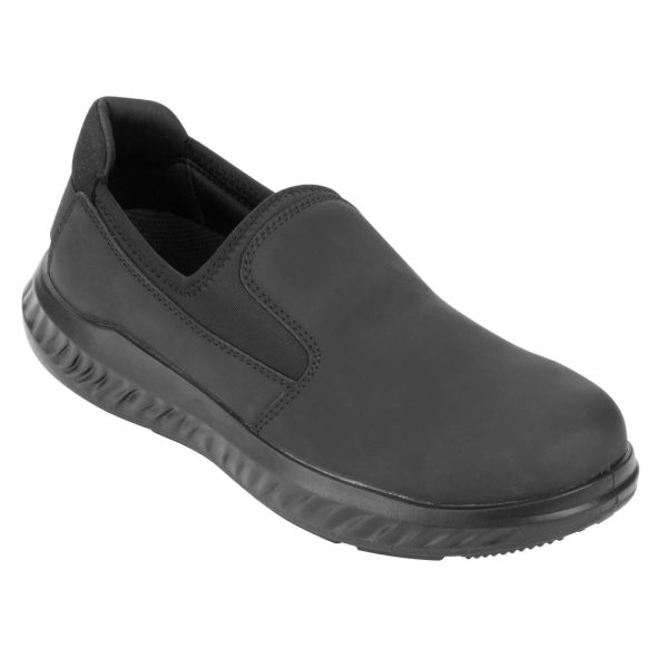 Slipbuster Slip On Steel Toe Shoes Black