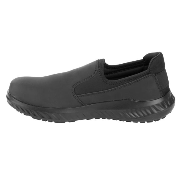 Slipbuster Slip On Steel Toe Shoes Black - Image 3