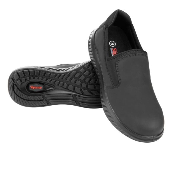 Slipbuster Slip On Steel Toe Shoes Black - Image 6